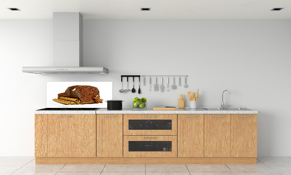 Glazen achterwand keuken Peperkoek en vanille
