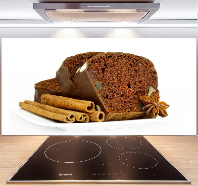 Glazen achterwand keuken Peperkoek en vanille