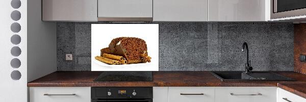 Glazen achterwand keuken Peperkoek en vanille