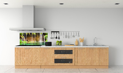 Glazen achterwand keuken Plitvice-meren