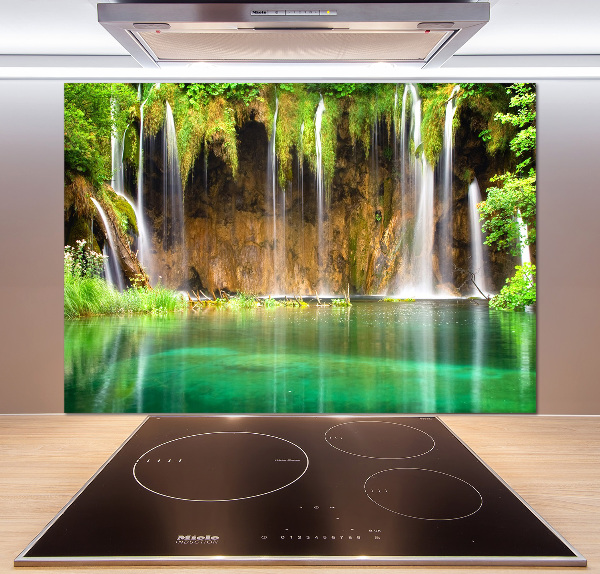 Panel do kuchni Jeziora Plitwickie