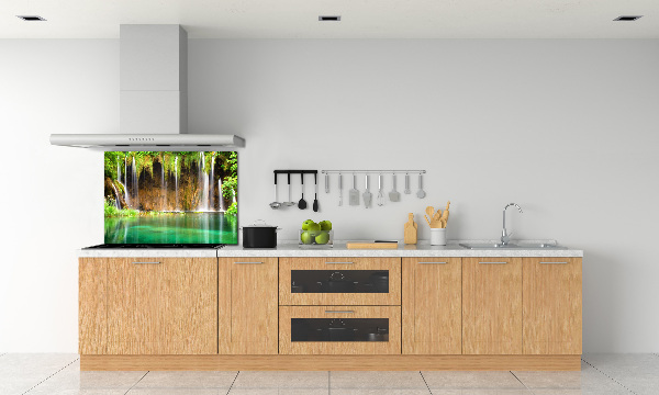 Glazen achterwand keuken Plitvice-meren