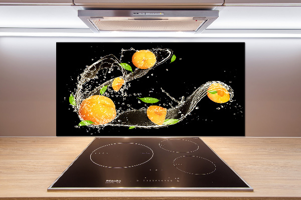 Achterwand keuken Abrikozen en water