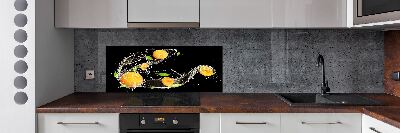 Achterwand keuken Abrikozen en water
