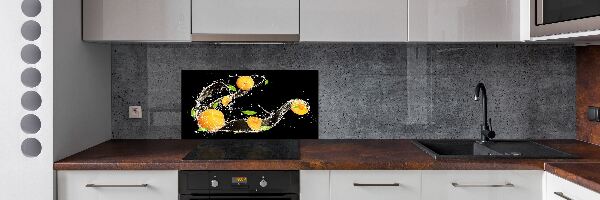 Achterwand keuken Abrikozen en water
