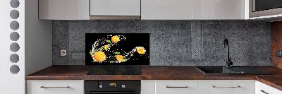 Achterwand keuken Abrikozen en water