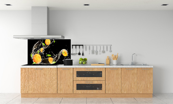Achterwand keuken Abrikozen en water