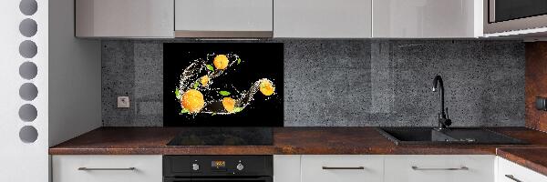 Achterwand keuken Abrikozen en water