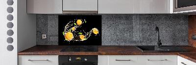 Achterwand keuken Abrikozen en water