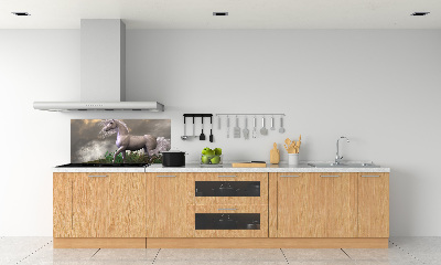 Achterwand keuken Grijze eenhoorn