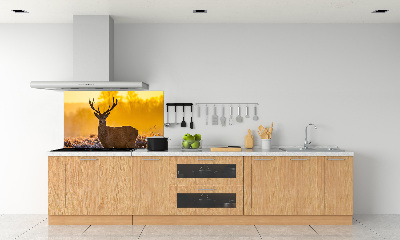 Panel lacobel Jeleń wschód słońca