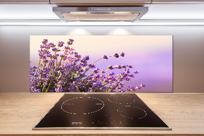 Panel szklany do kuchni Lawenda