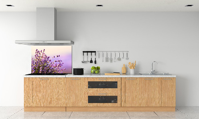 Spatscherm keuken Lavendel
