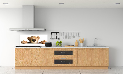 Spatplaat keuken Teddybeer