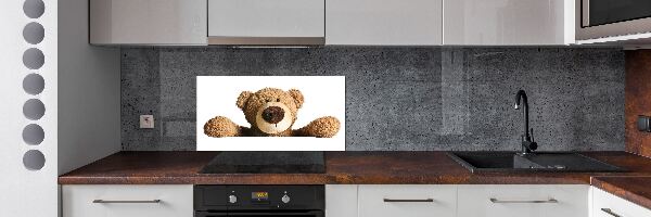 Spatplaat keuken Teddybeer