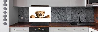 Spatplaat keuken Teddybeer