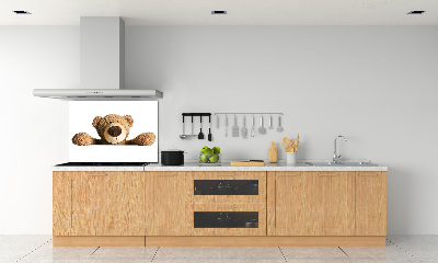 Spatplaat keuken Teddybeer