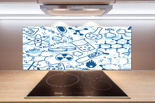 Keuken achterwand Chemische achtergrond