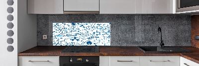 Keuken achterwand Chemische achtergrond
