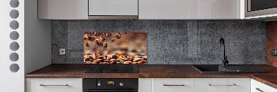 Spatscherm keuken Koffiebonen