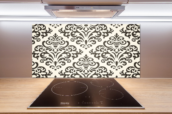 Glazen achterwand keuken Ornamenten achtergrond