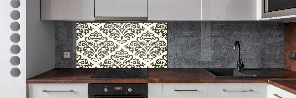Glazen achterwand keuken Ornamenten achtergrond