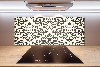 Glazen achterwand keuken Ornamenten achtergrond