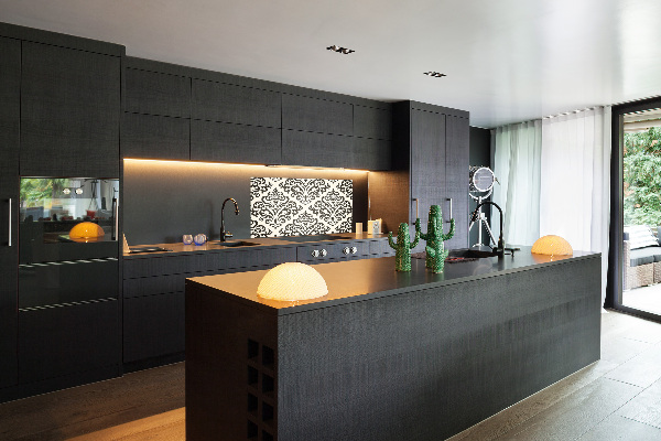 Glazen achterwand keuken Ornamenten achtergrond