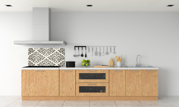 Glazen achterwand keuken Ornamenten achtergrond
