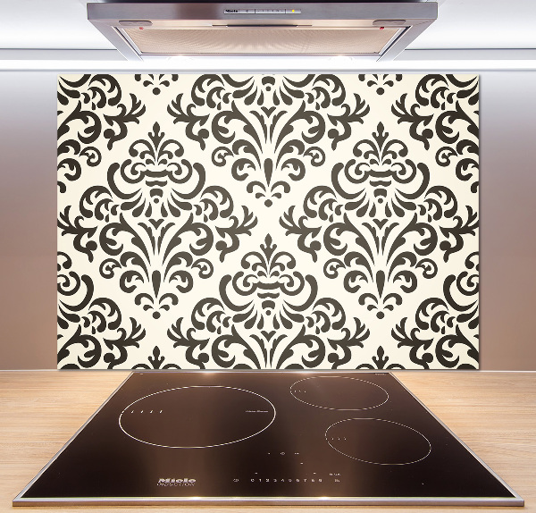 Glazen achterwand keuken Ornamenten achtergrond