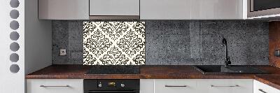 Glazen achterwand keuken Ornamenten achtergrond