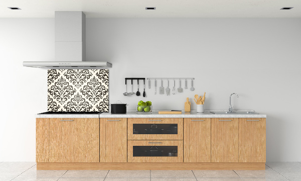 Glazen achterwand keuken Ornamenten achtergrond