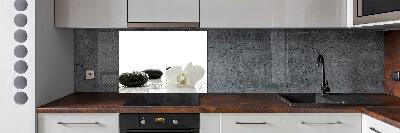 Panel między meble w kuchni Orchidea