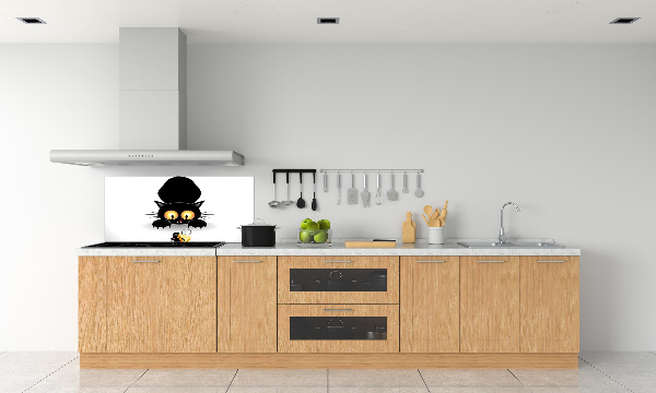 Keuken achterwand Kat en muis
