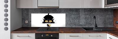 Keuken achterwand Kat en muis