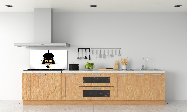 Keuken achterwand Kat en muis
