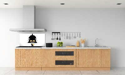Keuken achterwand Kat en muis