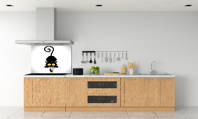 Keuken achterwand Kat en muis