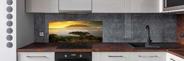 Spatplaat keuken Kilimanjaro Kenia