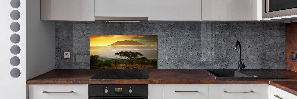 Spatplaat keuken Kilimanjaro Kenia