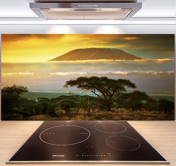 Spatplaat keuken Kilimanjaro Kenia