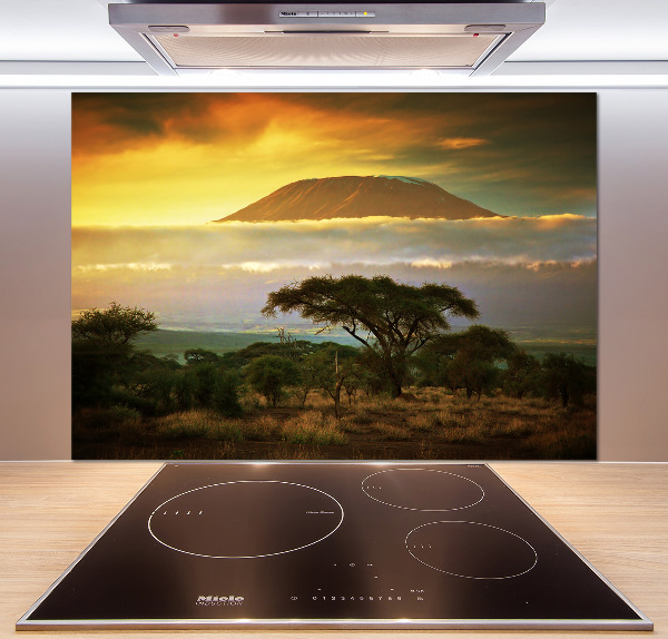 Spatplaat keuken Kilimanjaro Kenia