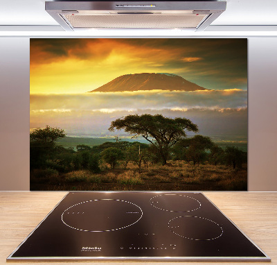 Spatplaat keuken Kilimanjaro Kenia