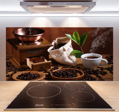 Spatplaat keuken Een kopje espresso