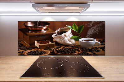 Spatplaat keuken Een kopje espresso