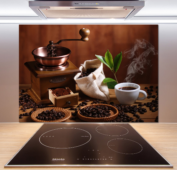 Spatplaat keuken Een kopje espresso