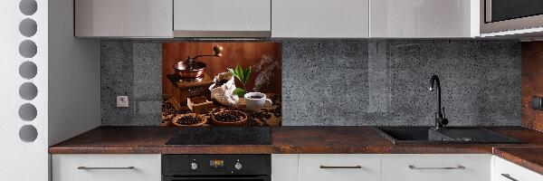 Spatplaat keuken Een kopje espresso