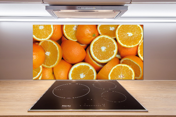 Panel do kuchni Połówki pomarańczy