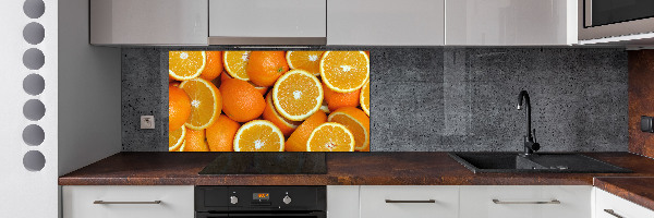 Keuken achterwand halve sinaasappels