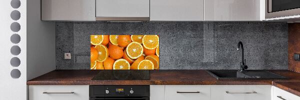Keuken achterwand halve sinaasappels